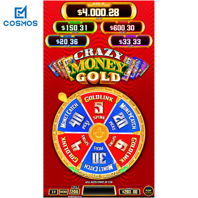 Coin Pusher Buttons Arcade Machine Board Slot Touch Screen Crazy Money Gold
