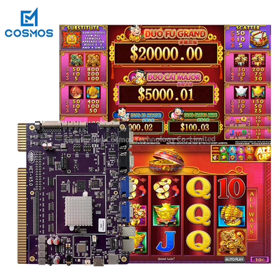 3In1 Wealth Double Blessing Slot Machine Game Board Dual Screen