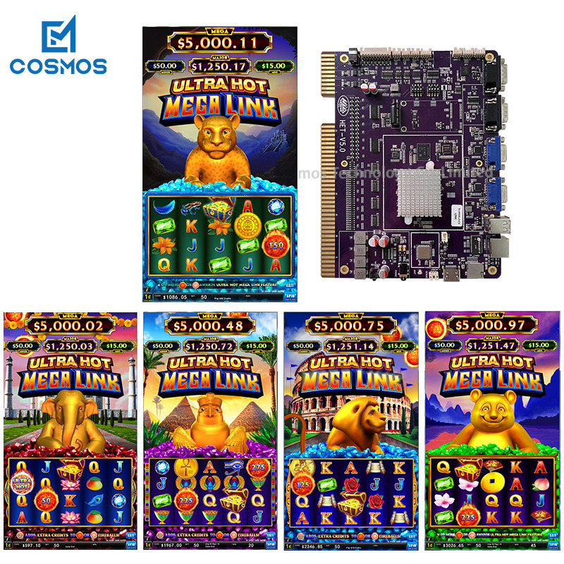 Equity Edge Adjustable Slot Machine Board Mega Link Machine 5 In 1