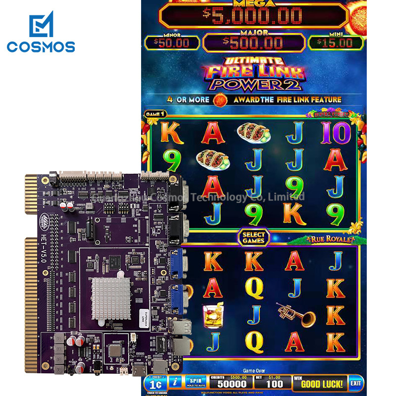 8 In 1 Slot Machine Circuit Board Fire Link Power 2 High Winning
